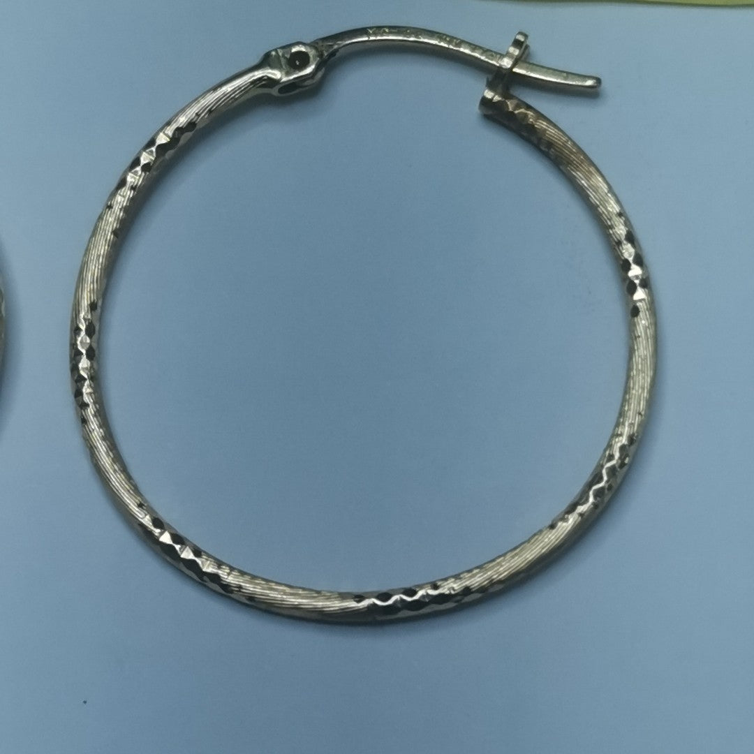 ARRACADAS PAR ORO 14 K 1,40 GRMS (SEMINUEVO)