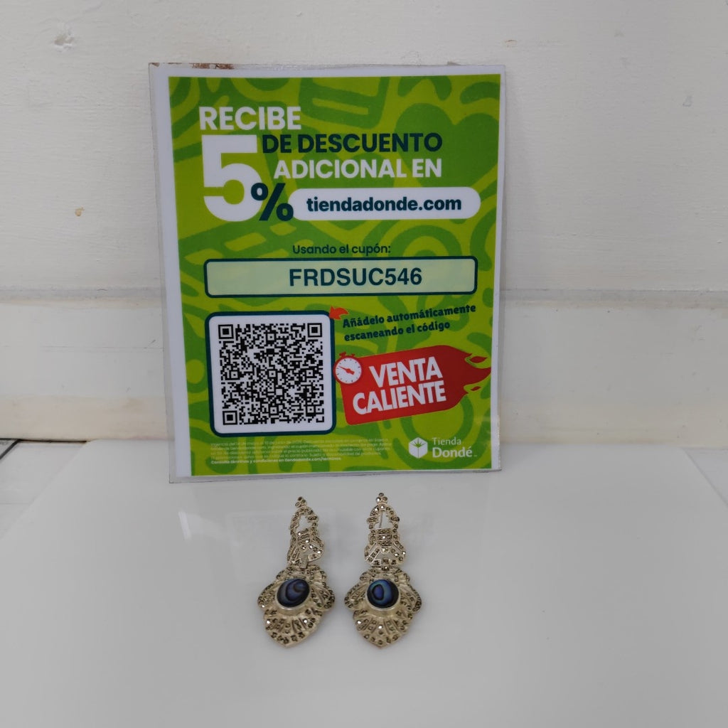 ARETES PAR PLATA 18.3 GRMS (SEMINUEVO)