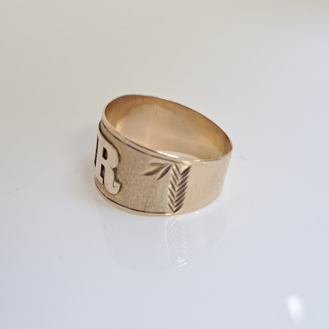 ANILLO ORO 8 K 4.4 GRMS (SEMINUEVO)