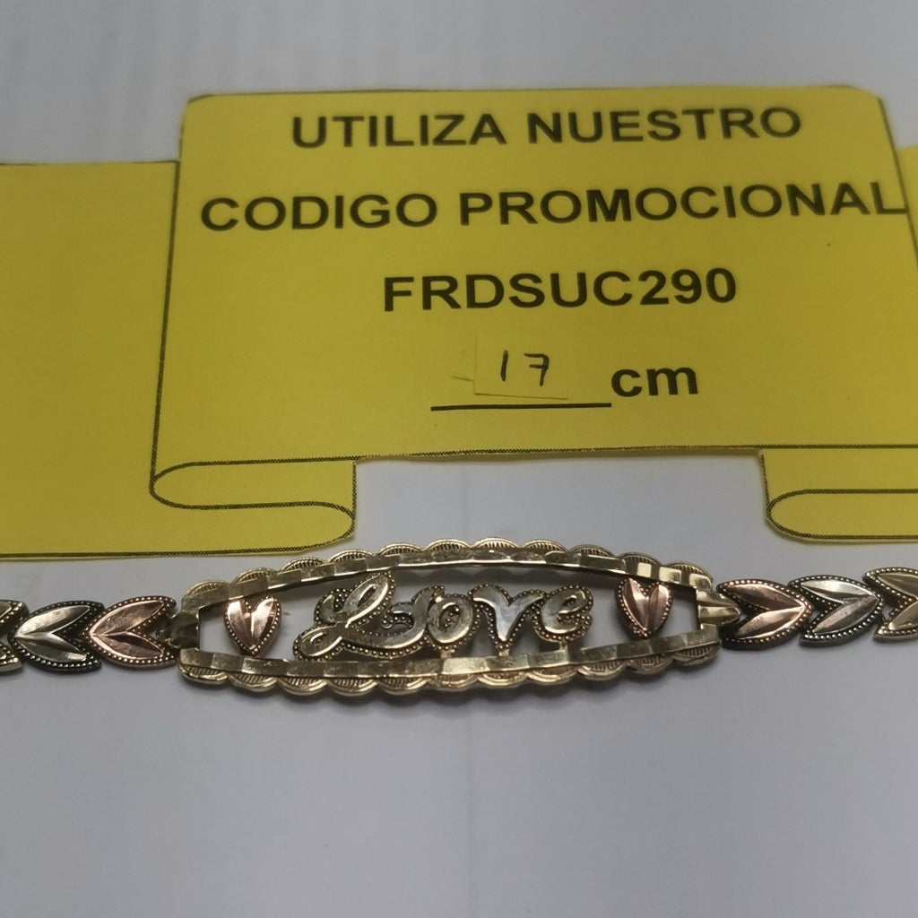 ESCLAVA ORO COMBINADO 10 K 6.1 GRMS (SEMINUEVO)