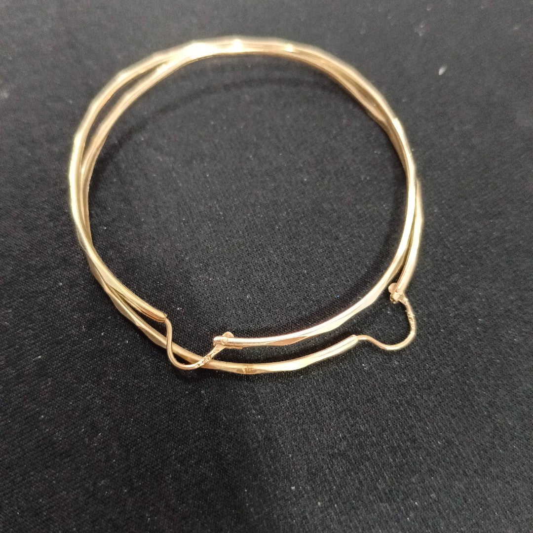 ARRACADAS PAR ORO 14 K 3.4 GRMS (SEMINUEVO)