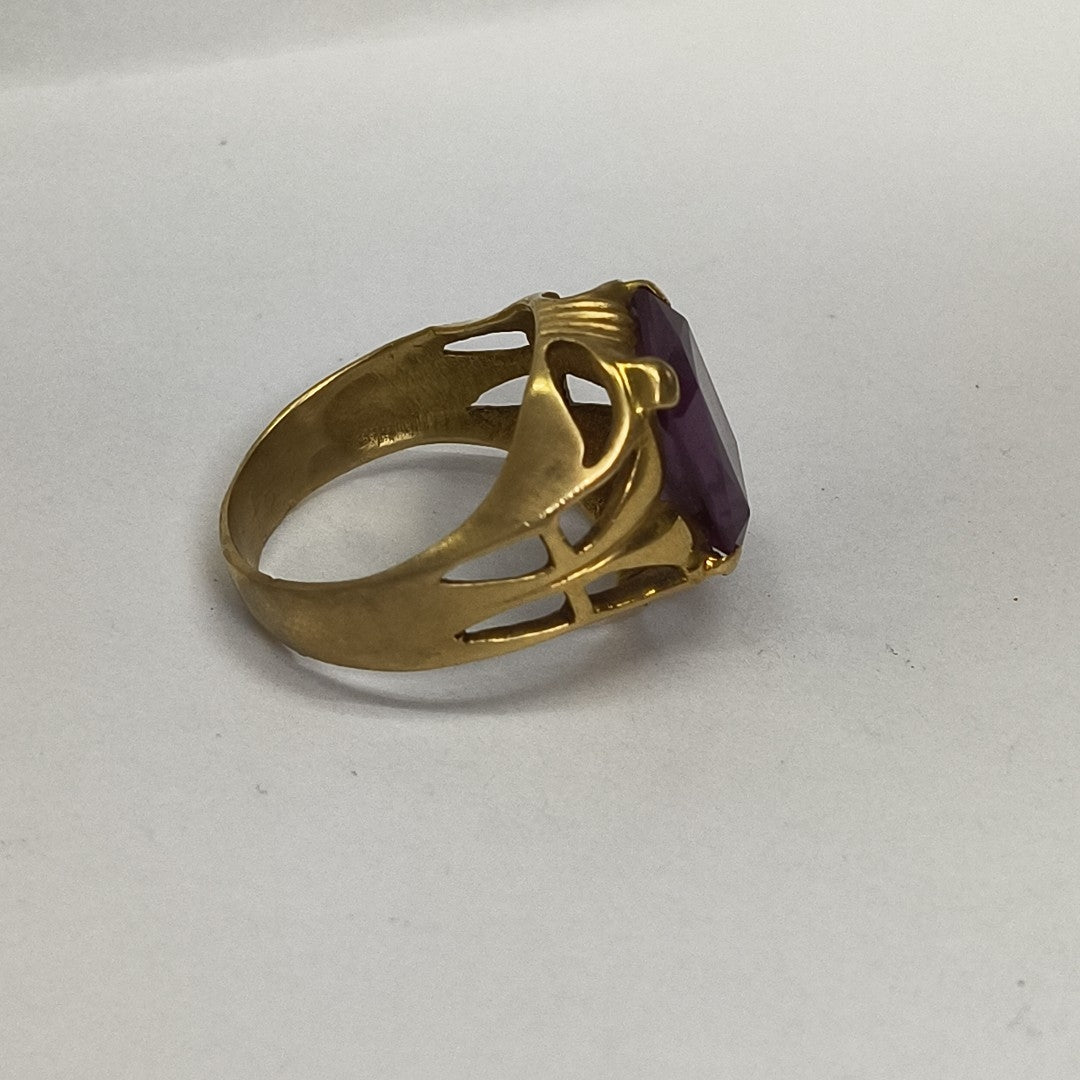 ANILLO ORO 18 K 7.4 GRMS (SEMINUEVO)