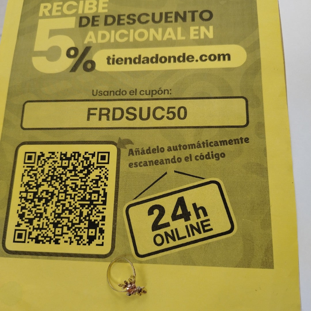 ANILLITO ORO 14 K 2.2 GRMS (SEMINUEVO)