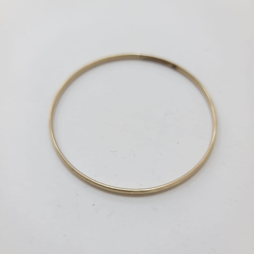 PULSERA RIGIDA ORO 10 K 3.2 GRMS (SEMINUEVO)