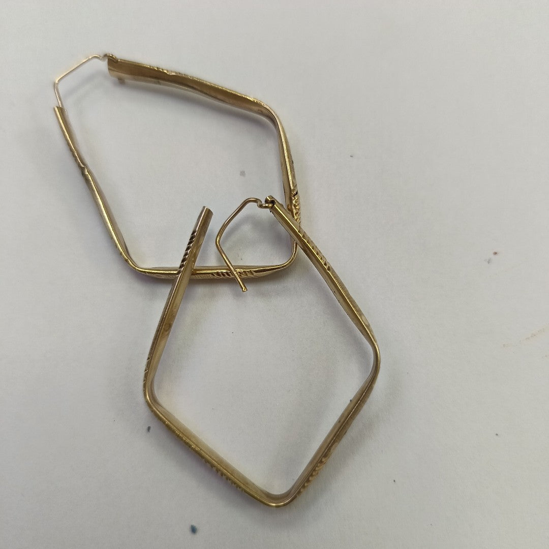 ARRACADAS PAR ORO 8 K 5,50 GRMS (SEMINUEVO)