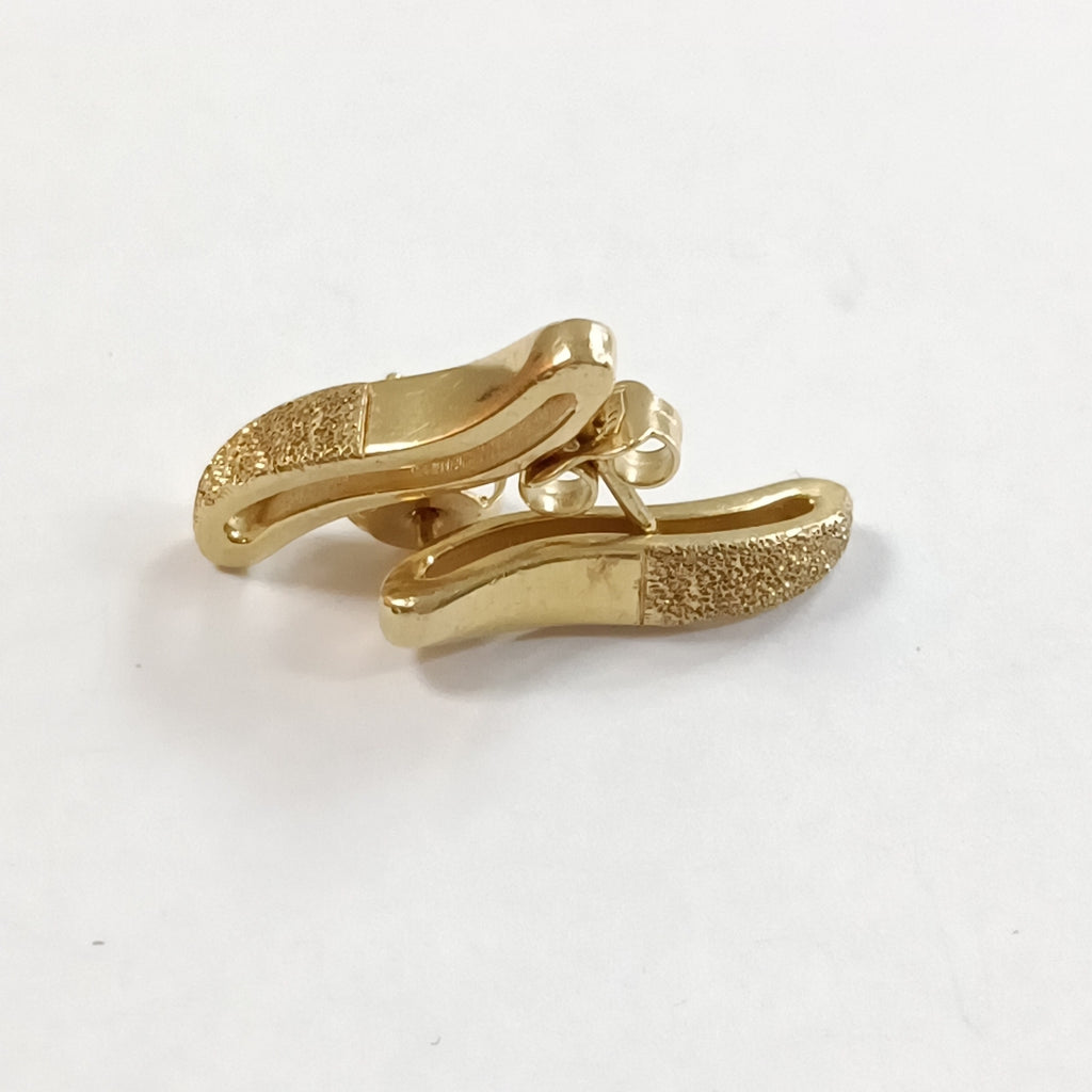 ARETES PAR ORO 14 K 3.4 GRMS (SEMINUEVO)
