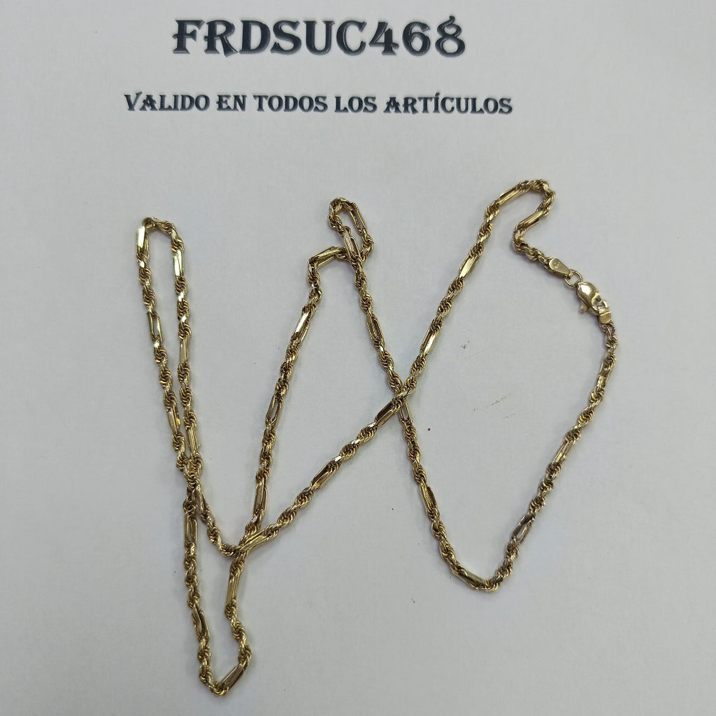 CADENA ORO 10 K 6,30 GRMS (SEMINUEVO)