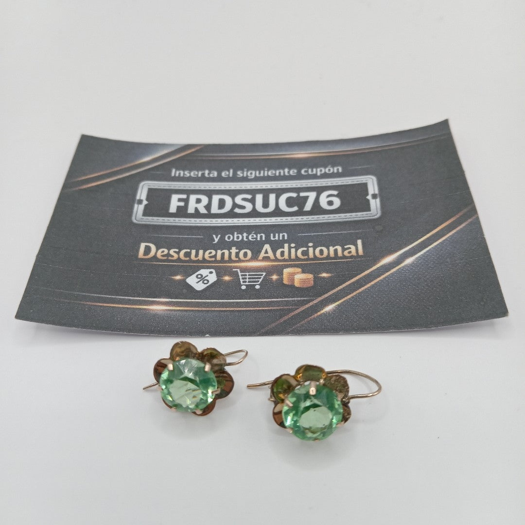 ARETES PAR ORO 10 K 1.9 GRMS (SEMINUEVO)