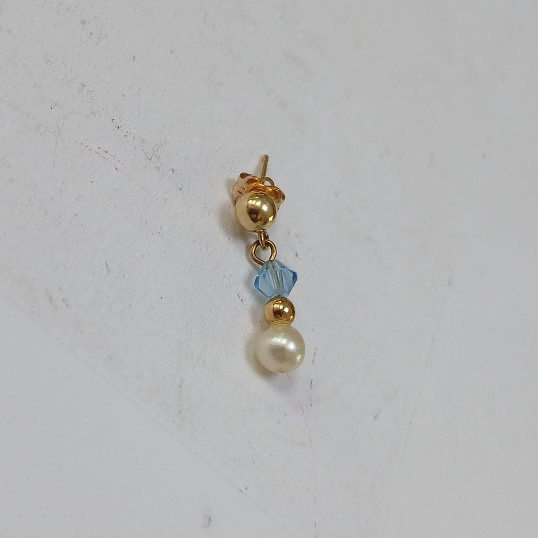 BROQUELES PAR ORO 14 K 13.9 GRMS (SEMINUEVO)