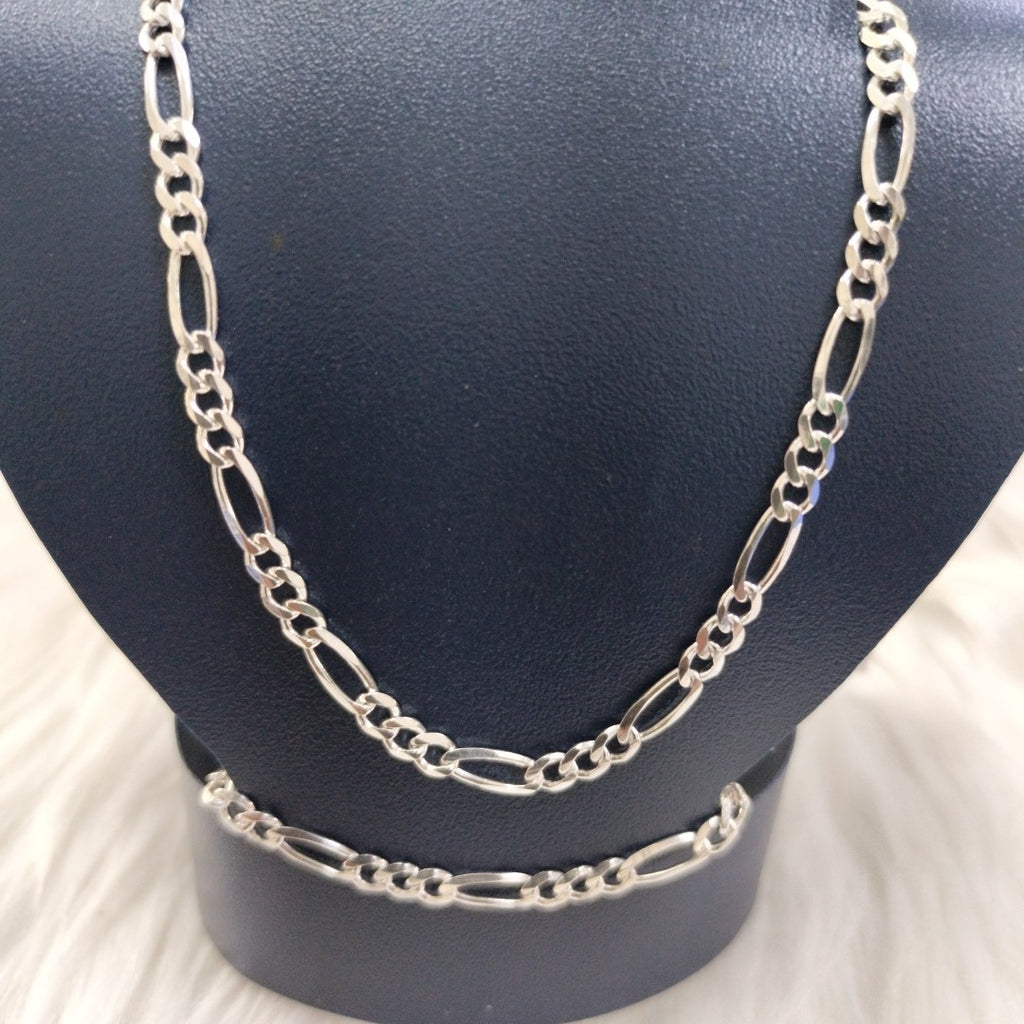 CADENA TEJIDO 3X1 PLATA .925 55 CM 7.4 GR (NUEVO)