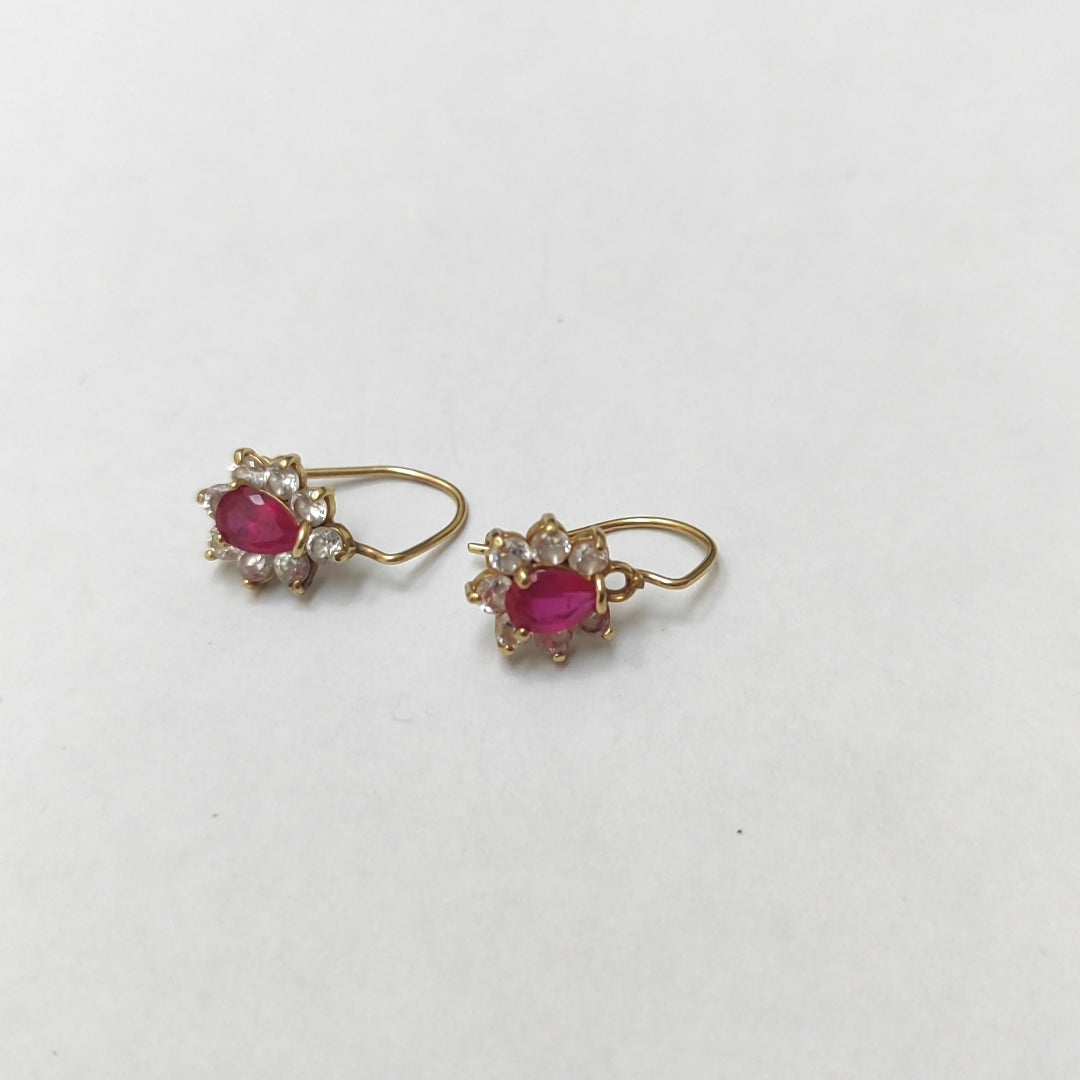 ARETES PAR ORO 10 K 1.8 GRMS (SEMINUEVO)
