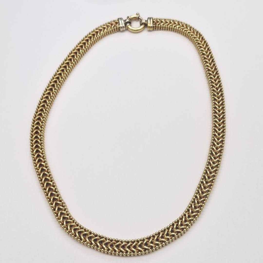 GARGANTILLA ORO 14 K 40.8 GRMS (SEMINUEVO)