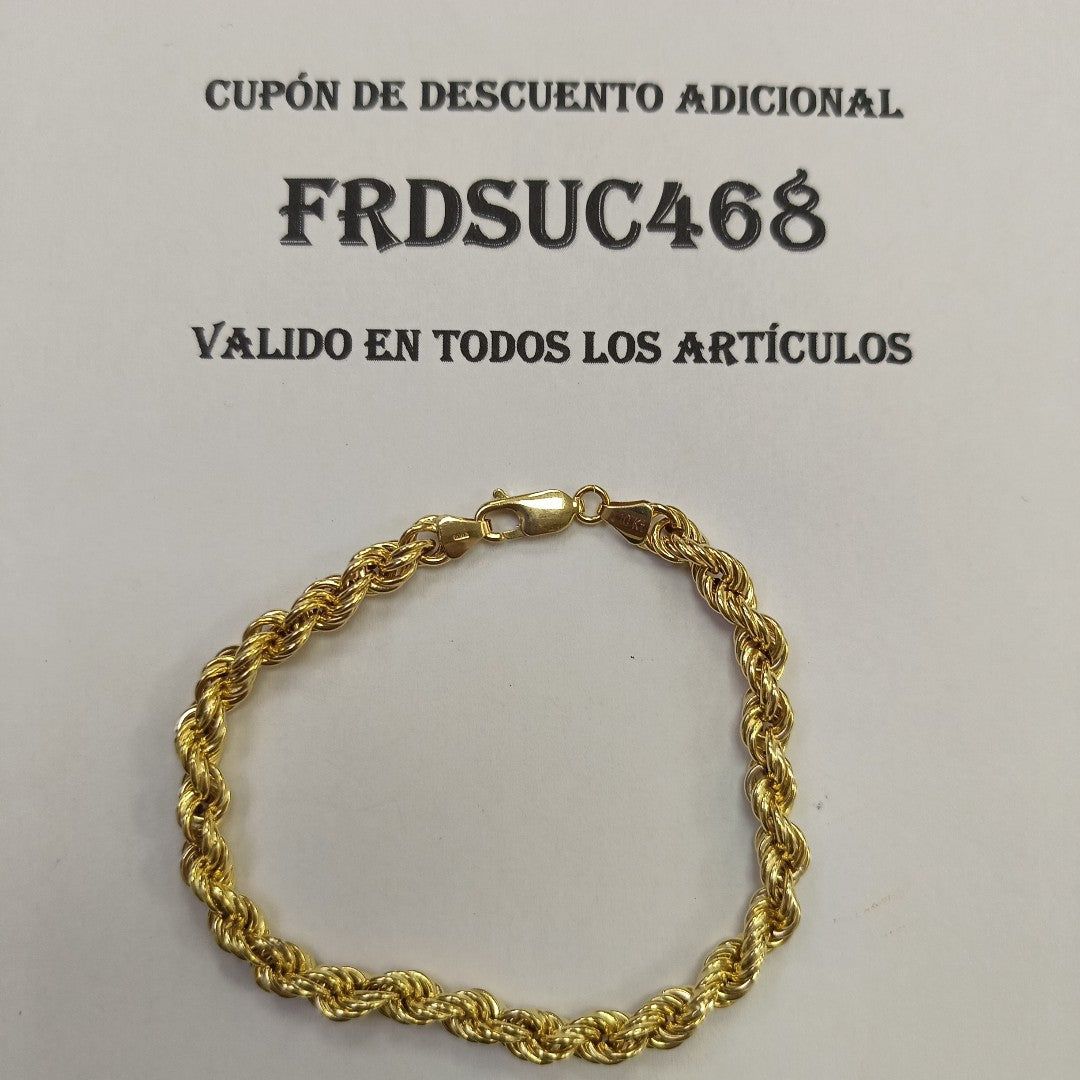 PULSERA ORO 10 K 7.4 GRMS (SEMINUEVO)