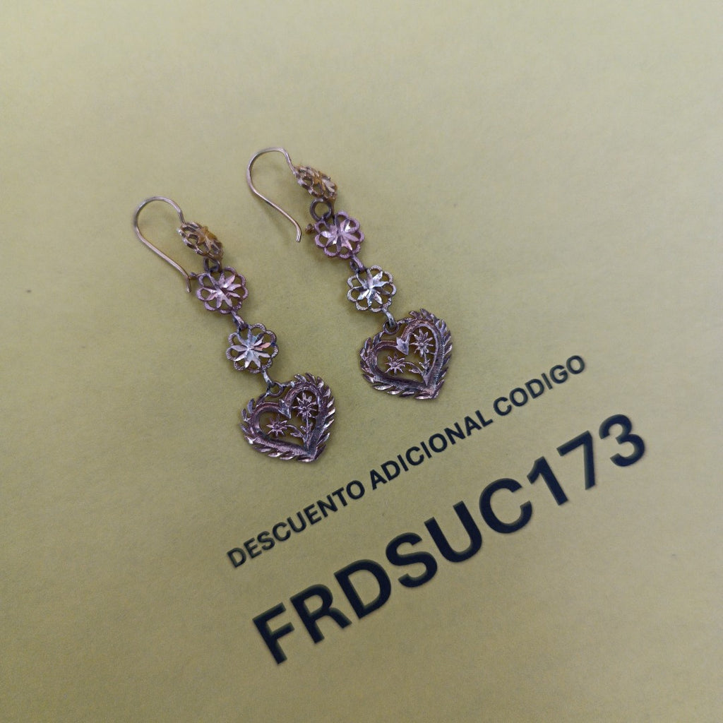 ARETES PAR ORO 8 K 3.7 GRMS (SEMINUEVO)