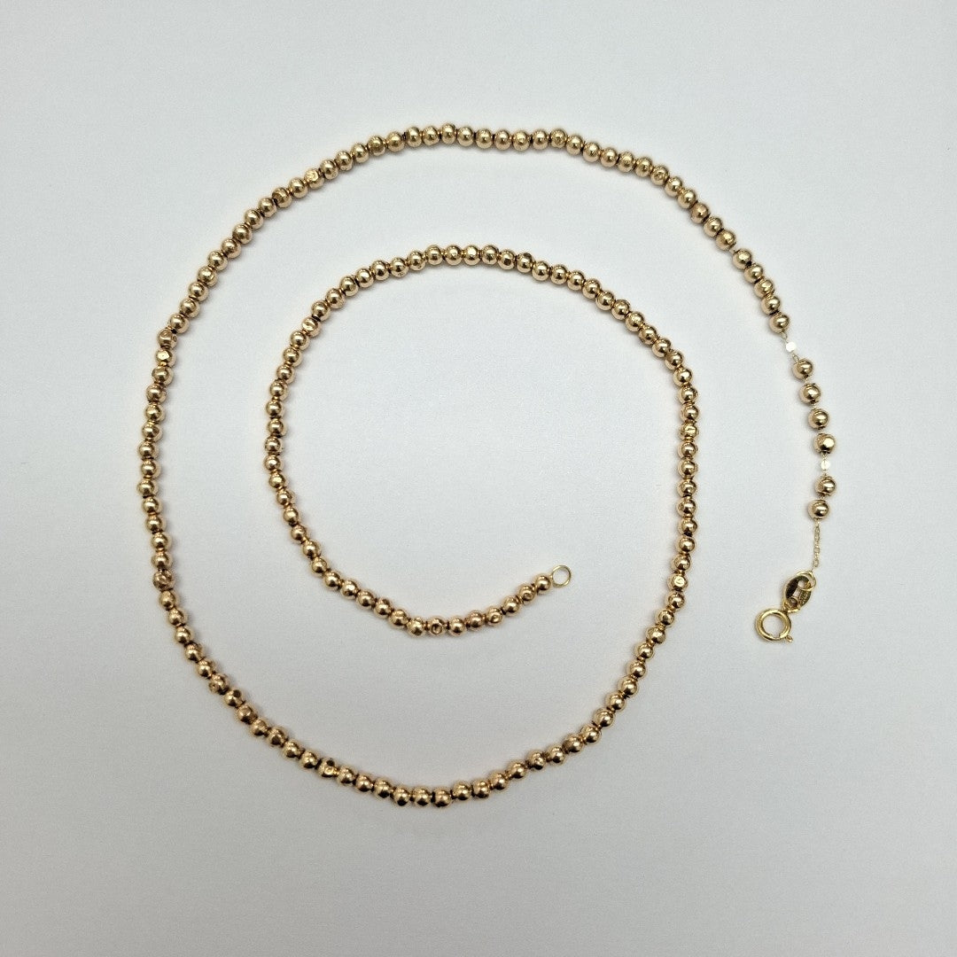 GARGANTILLA ORO 14 K 16.3 GRMS (SEMINUEVO)