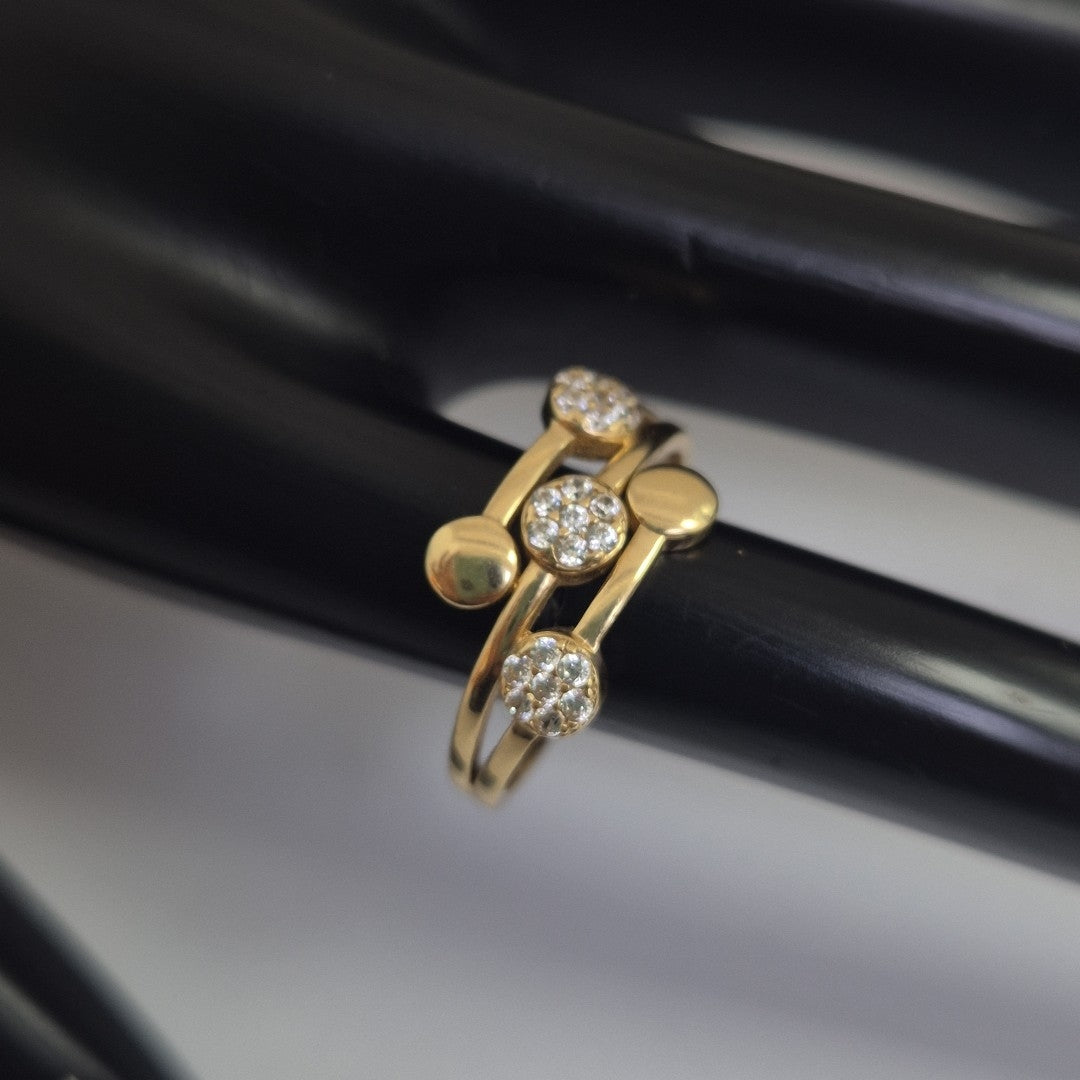 ANILLOS DAMA ORO 14K 2 (NUEVO)