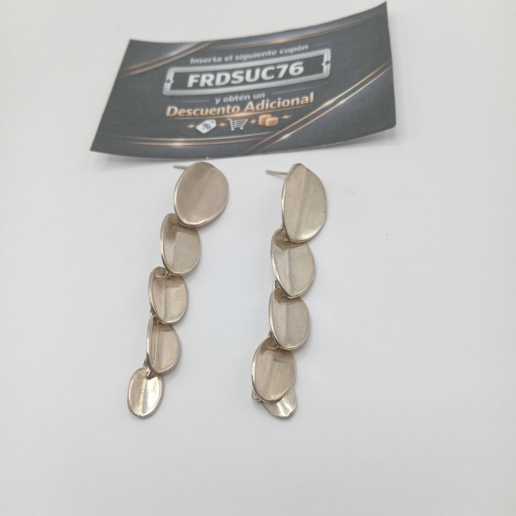 ARETES PAR PLATA 15,80 GRMS (SEMINUEVO)