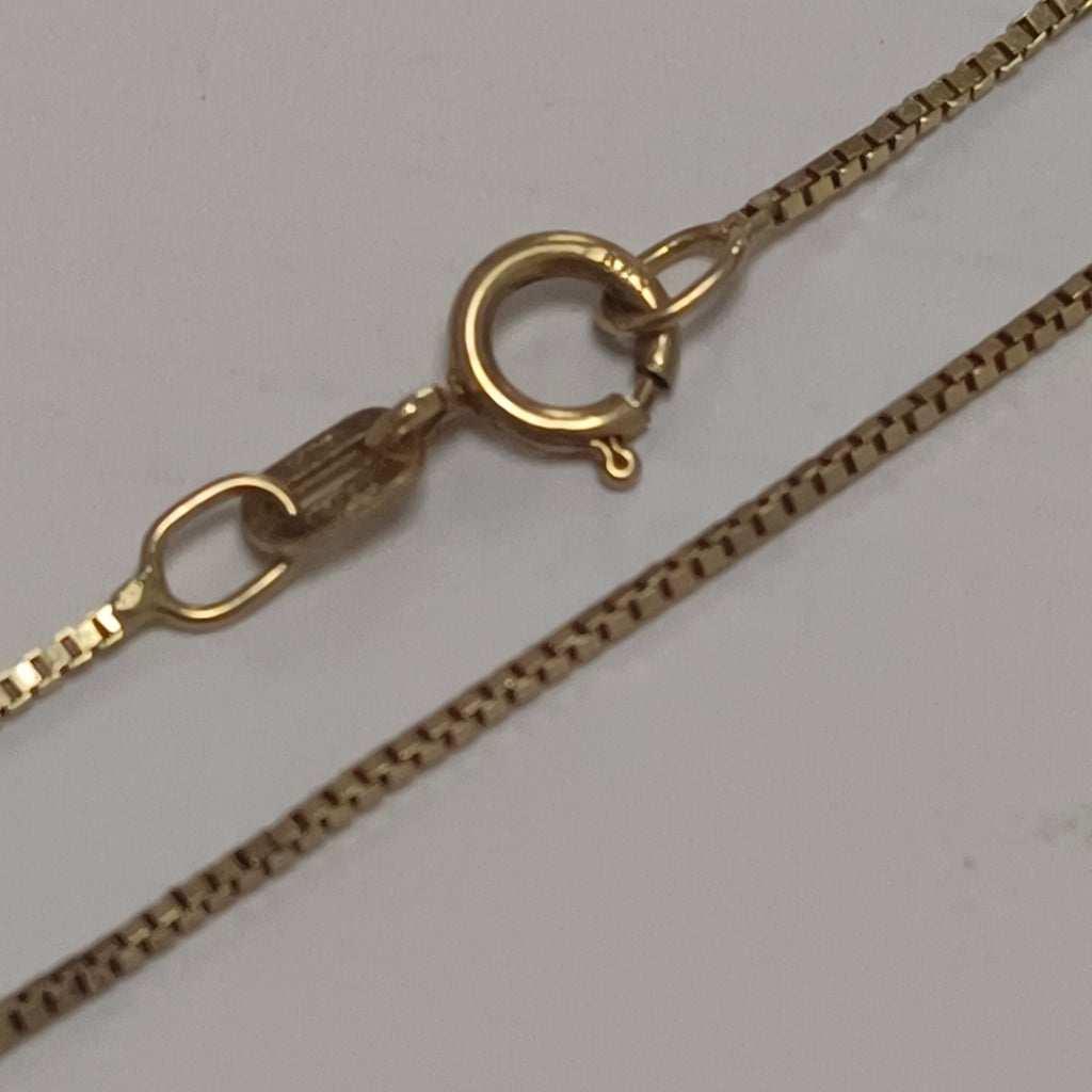 CADENA ORO 14 K 1,70 GRMS (SEMINUEVO)