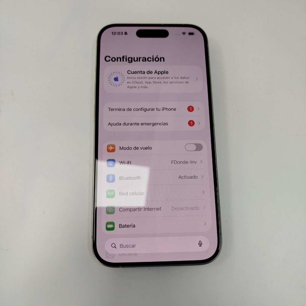 CELULAR APPLE IPHONE 15 PRO A3101 256 GB 8 GB RAM (SEMINUEVO)