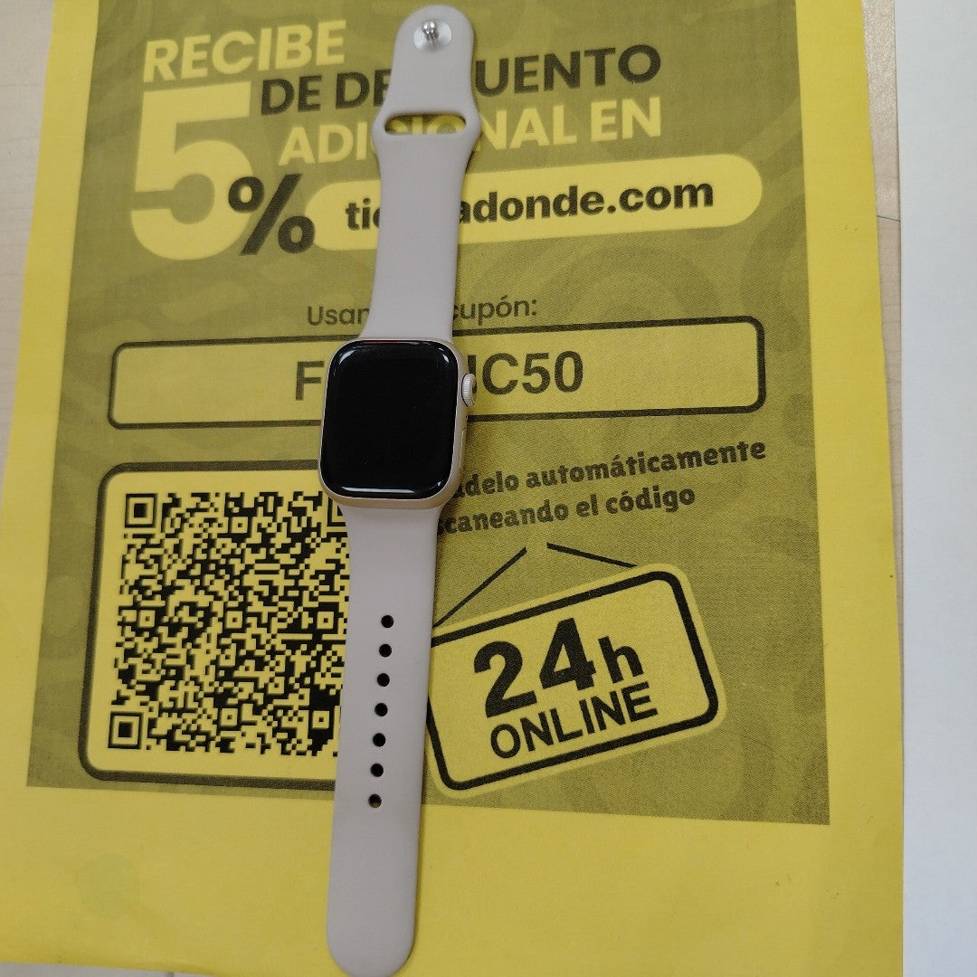 SMARTWATCH APPLE SERIES 9 ALUMINIO A2978 41 MM GPS (SEMINUEVO)