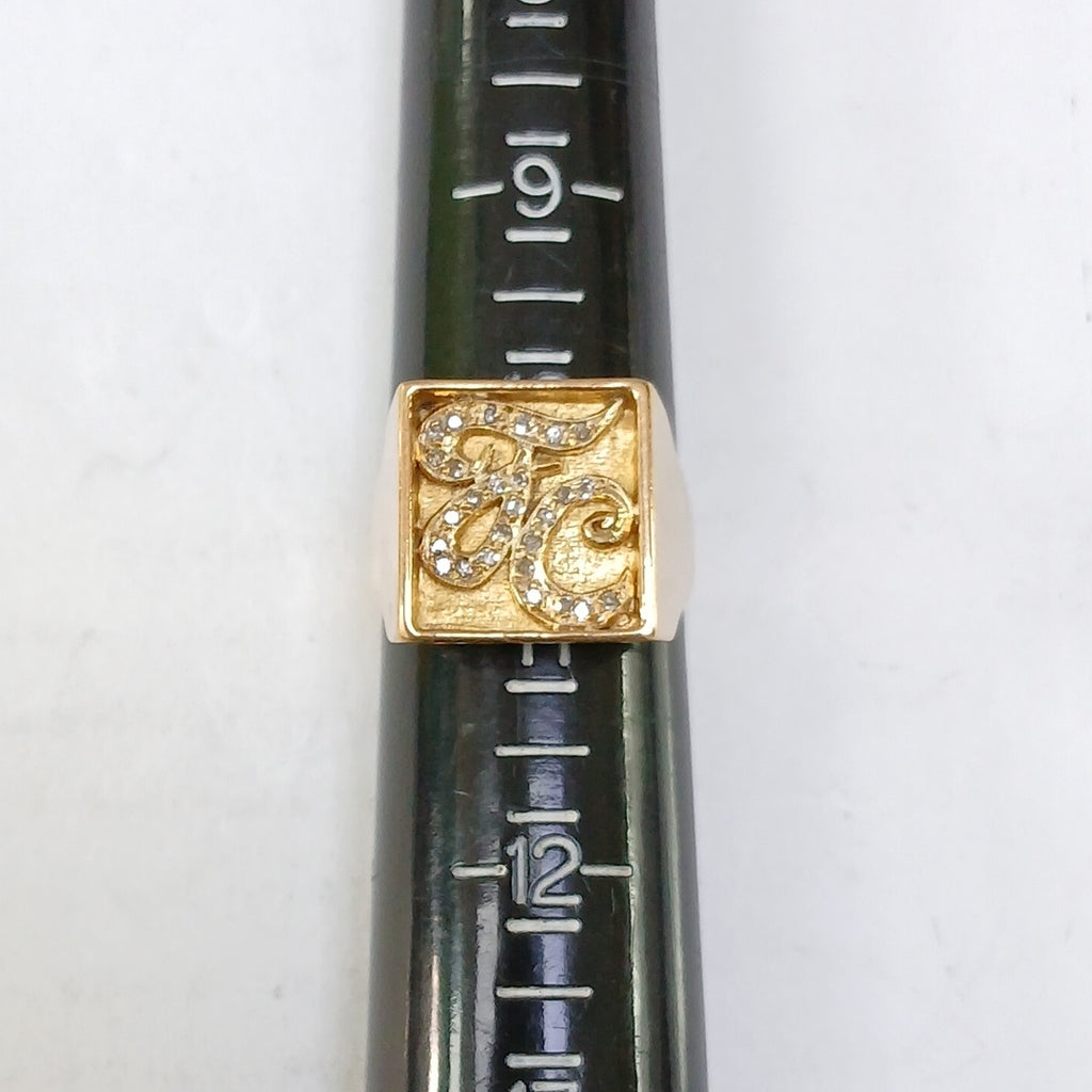 ANILLO ORO 14 K 16.4 GRMS (SEMINUEVO)