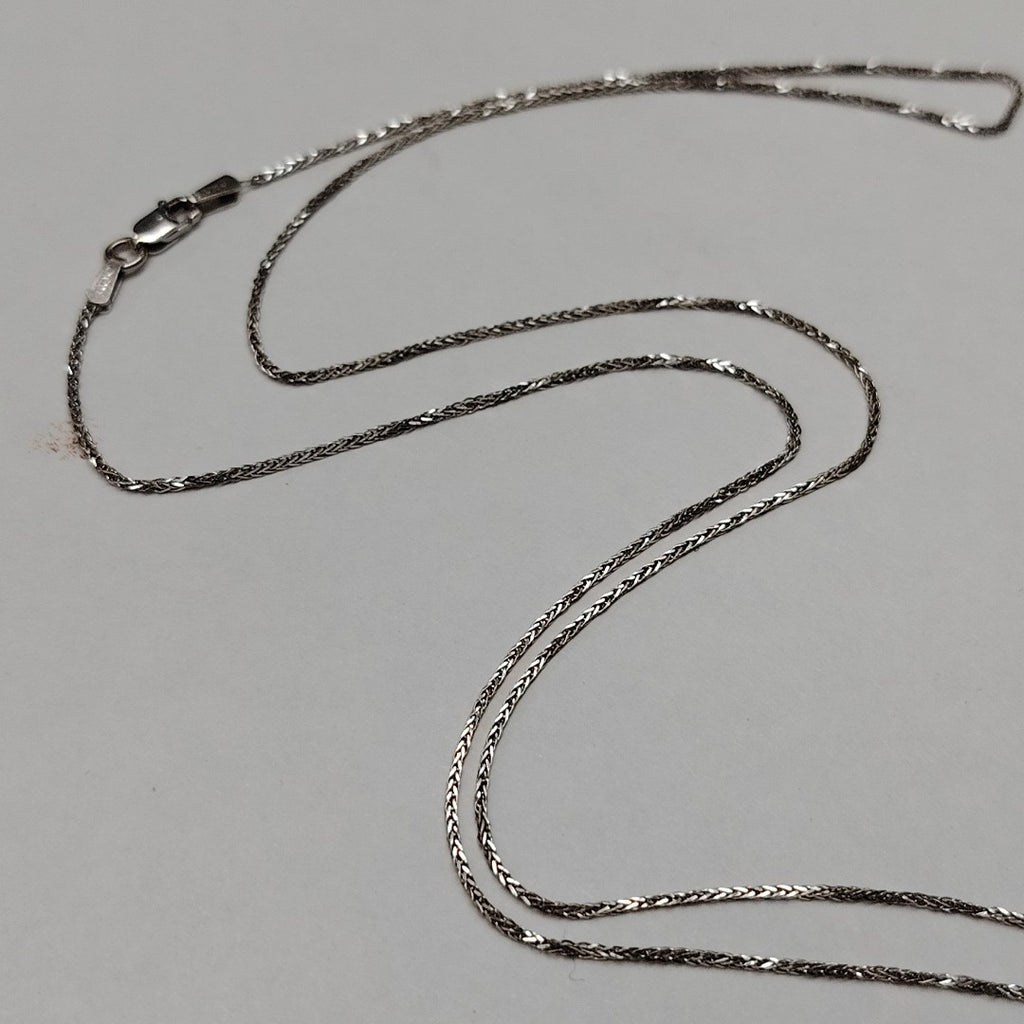 CADENA ORO BLANCO 14 K 2,50 GRMS (SEMINUEVO)
