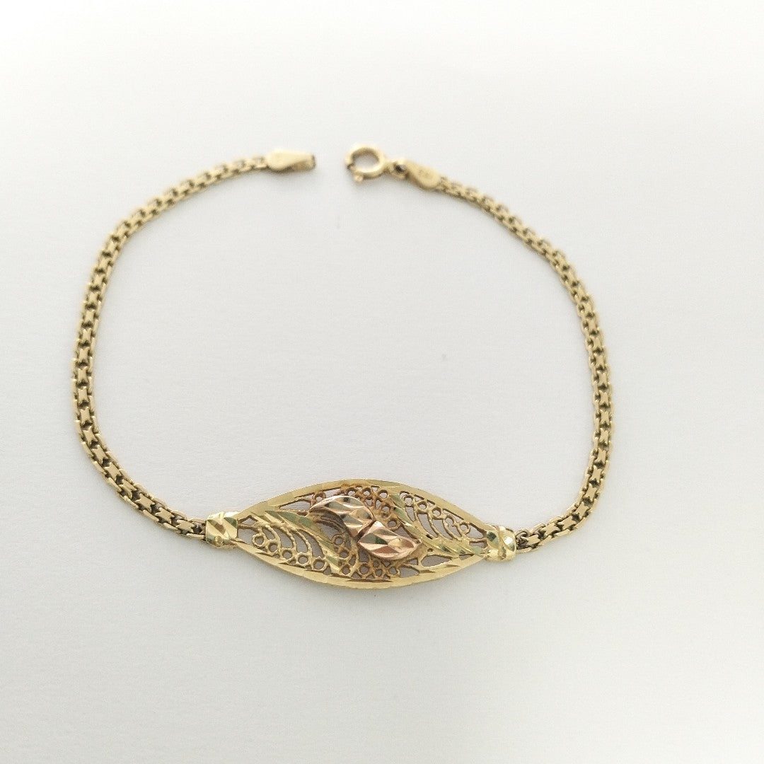 PULSERA ORO 14 K 3.4 GRMS (SEMINUEVO)