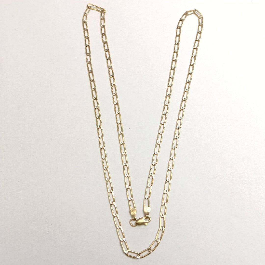 CADENA ORO,RODIADO 14 K 8,60 GRMS (SEMINUEVO)