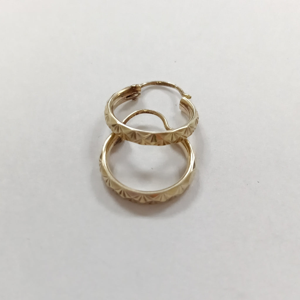 ARRACADAS PAR ORO 10 K 1,20 GRMS (SEMINUEVO)