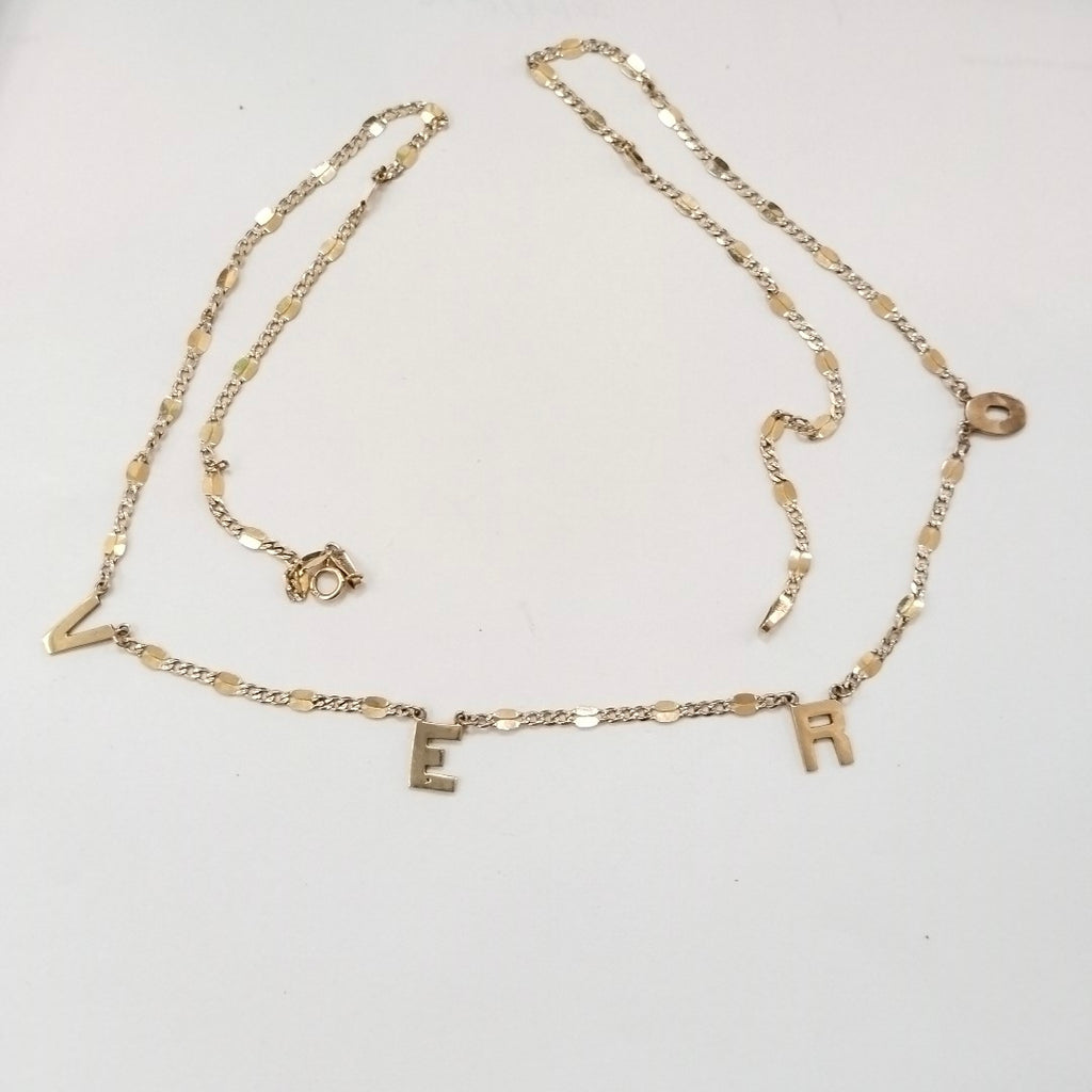 COLLAR ORO 10 K 3,60 GRMS (SEMINUEVO)