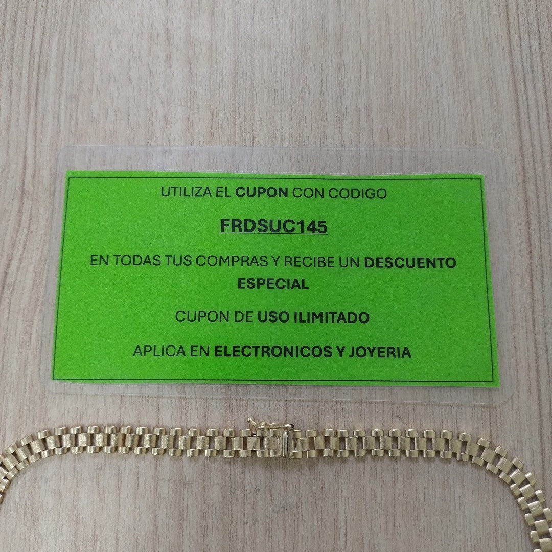 CADENA ORO 10 K 22.5 GRMS (SEMINUEVO)