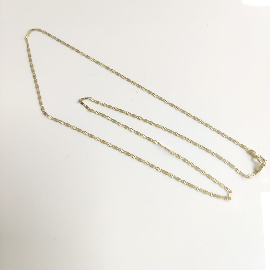 CADENA ORO 14 K 1.6 GRMS (SEMINUEVO)