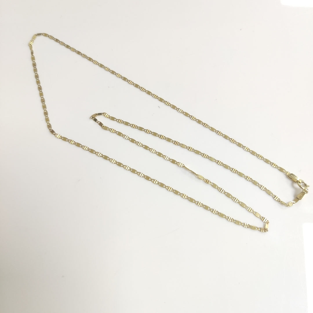 CADENA ORO 14 K 1.6 GRMS (SEMINUEVO)