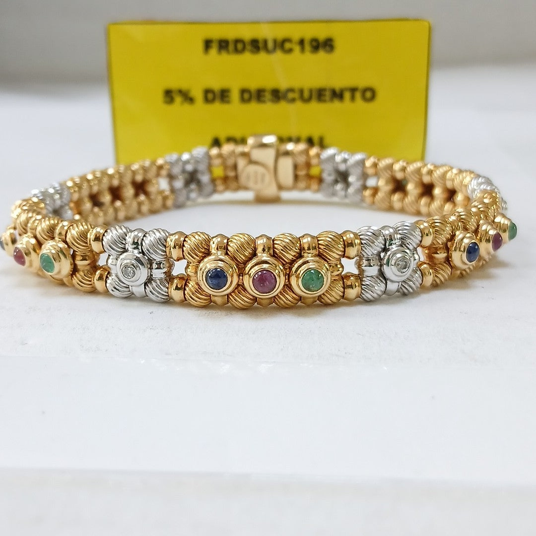 PULSERA ORO 18 K 32.2 GRMS (SEMINUEVO)