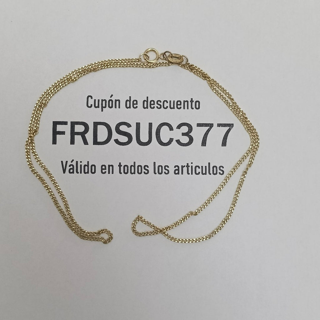 CADENA ORO 10 K 2.4 GRMS (SEMINUEVO)
