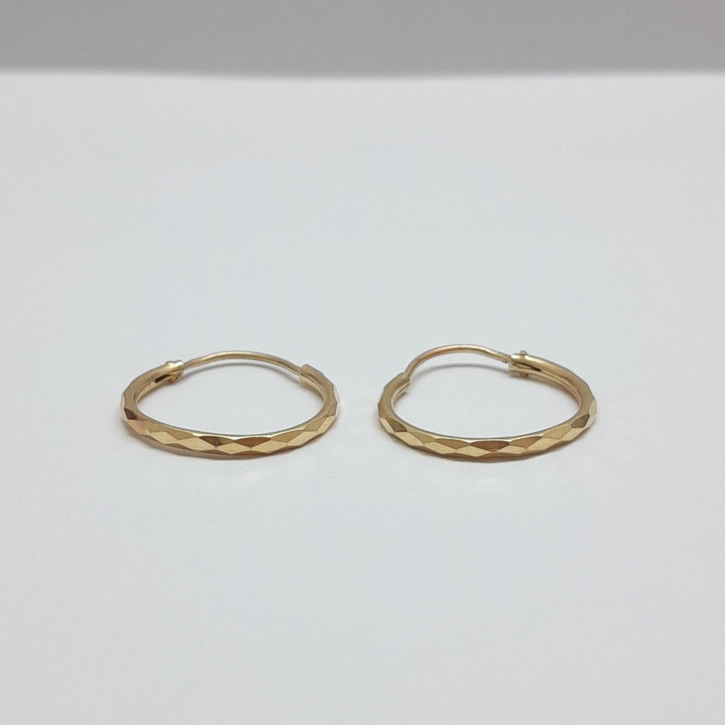 ARRACADAS PAR ORO 10 K 0,90 GRMS (SEMINUEVO)