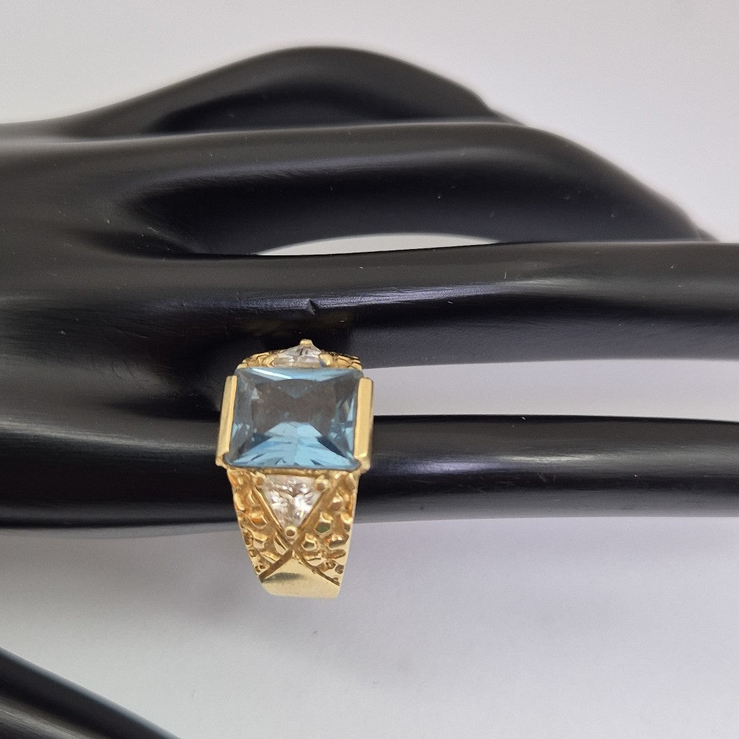 ANILLO ORO 14 K 8,70 GRMS (SEMINUEVO)