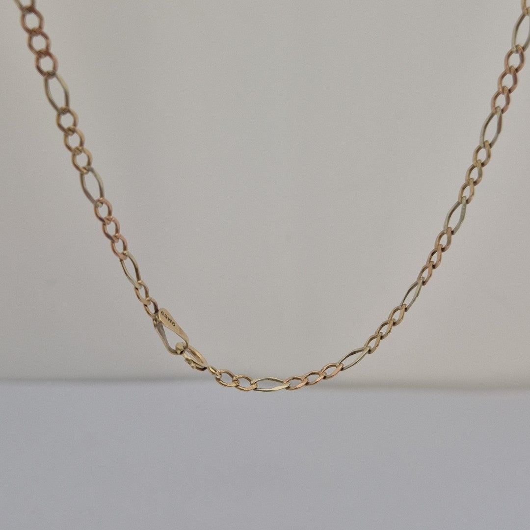 CADENA ORO COMBINADO 10 K 4,80 GRMS (SEMINUEVO)
