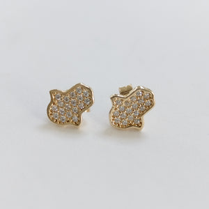 BROQUELES ORO 14K 1.3 (NUEVO)
