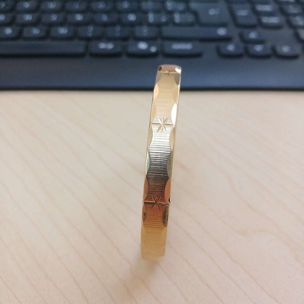 PULSERA RIGIDA ORO 18 K 19,20 GRMS (SEMINUEVO)