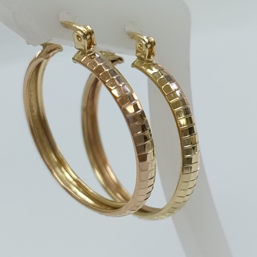 ARRACADAS PAR ORO 14 K 2.4 GRMS (SEMINUEVO)