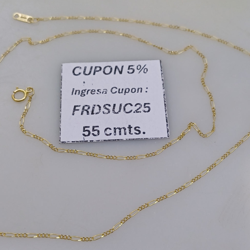 CADENA ORO 14 K 1.7 GRMS (SEMINUEVO)