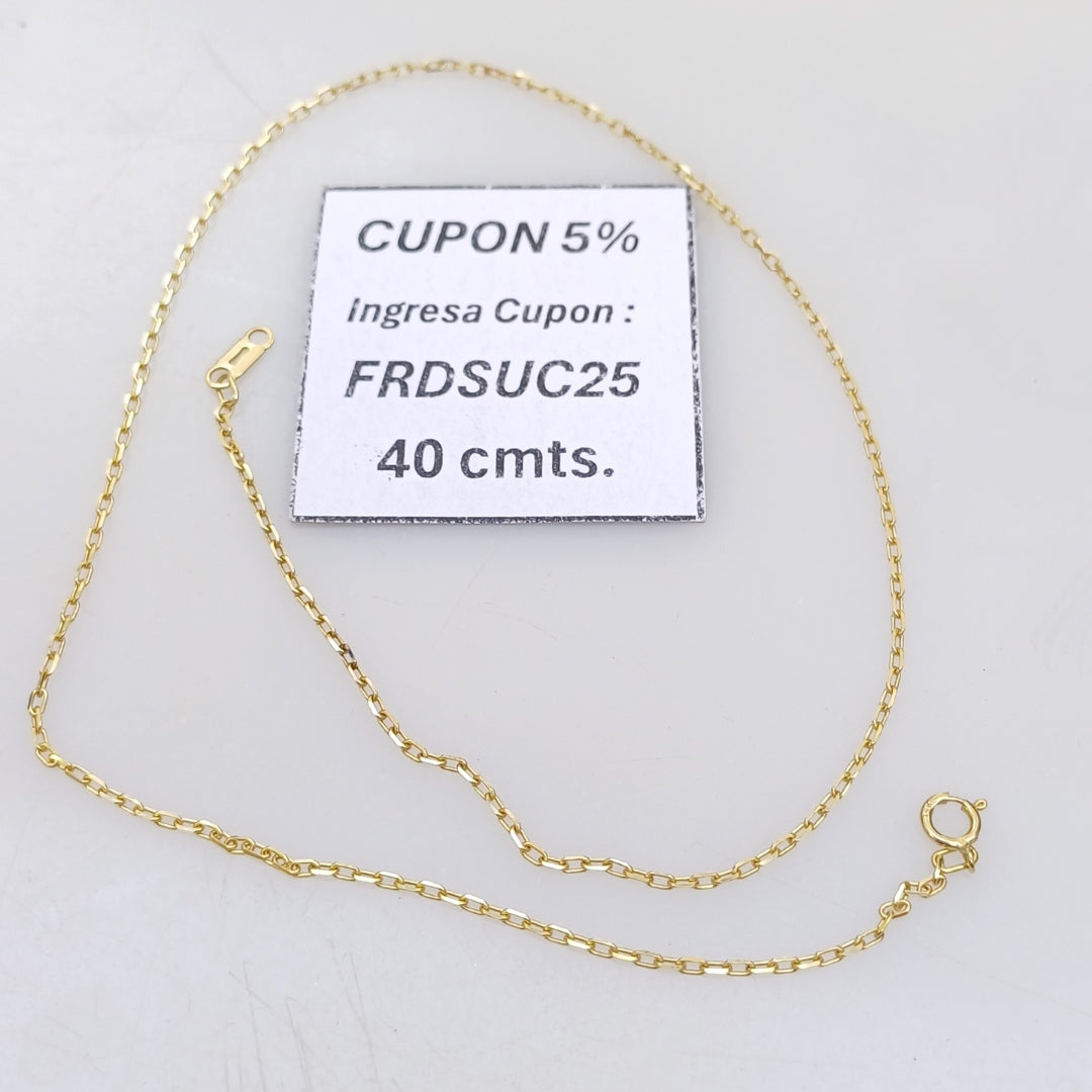 CADENA ORO 14 K 2 GRMS (SEMINUEVO)