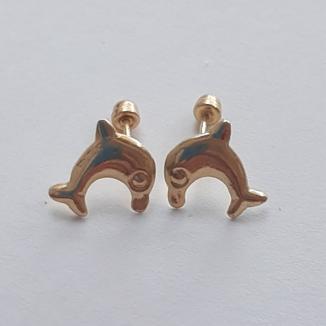 BROQUELES PAR ORO 14 K 0.3 GRMS (SEMINUEVO)