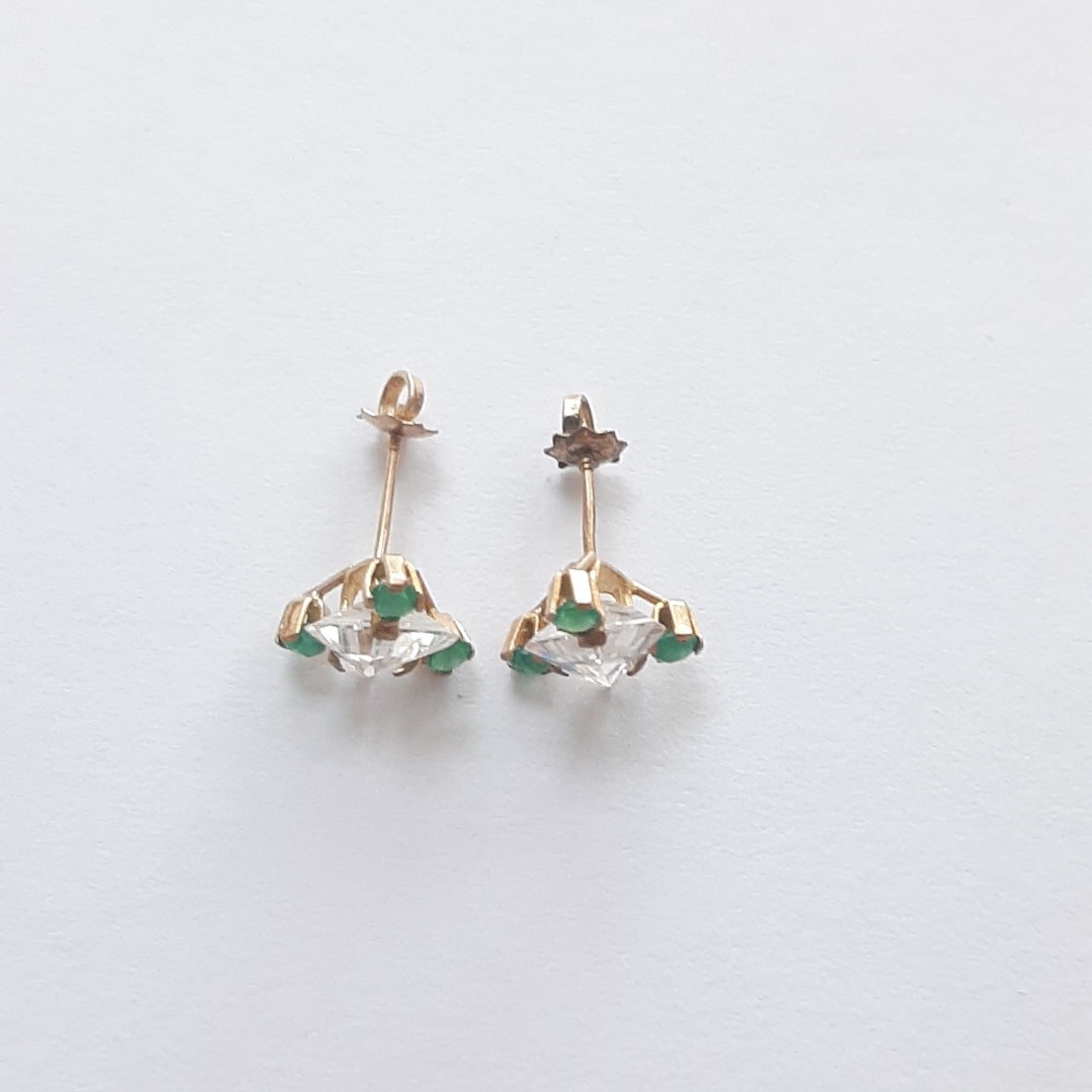 BROQUELES PAR ORO 14 K 0.7 GRMS (SEMINUEVO)