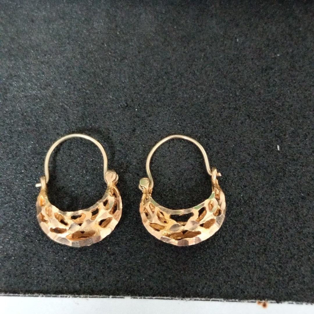 ARRACADAS PAR ORO 10 K 0.9 GRMS (SEMINUEVO)