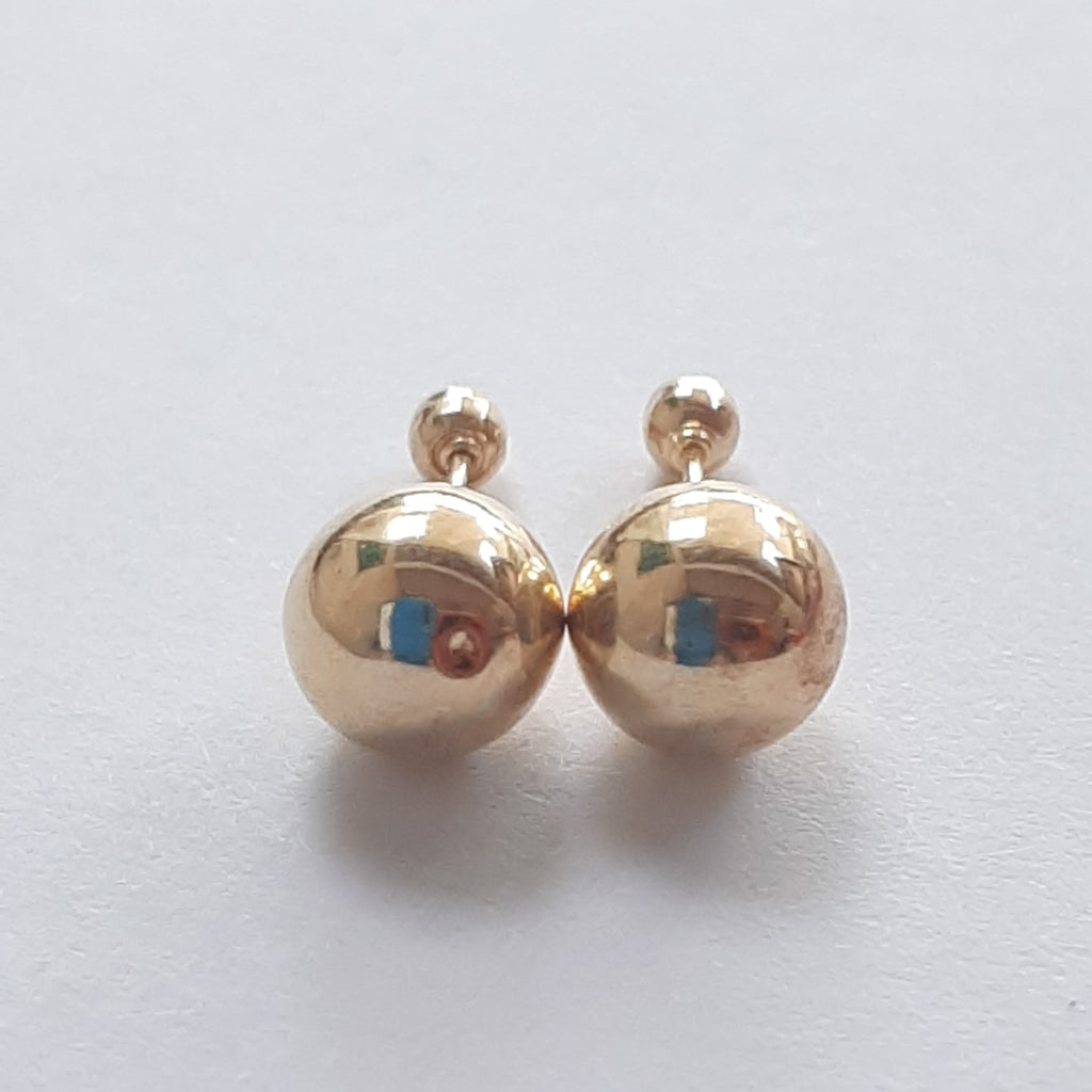 BROQUELES PAR ORO 14 K 0.4 GRMS (SEMINUEVO)
