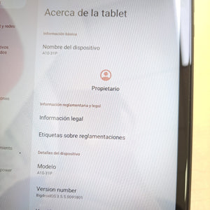 TABLETA ACER ICONIA 10 A25005 (2025) 64 GB 4 GB RAM (SEMINUEVO)