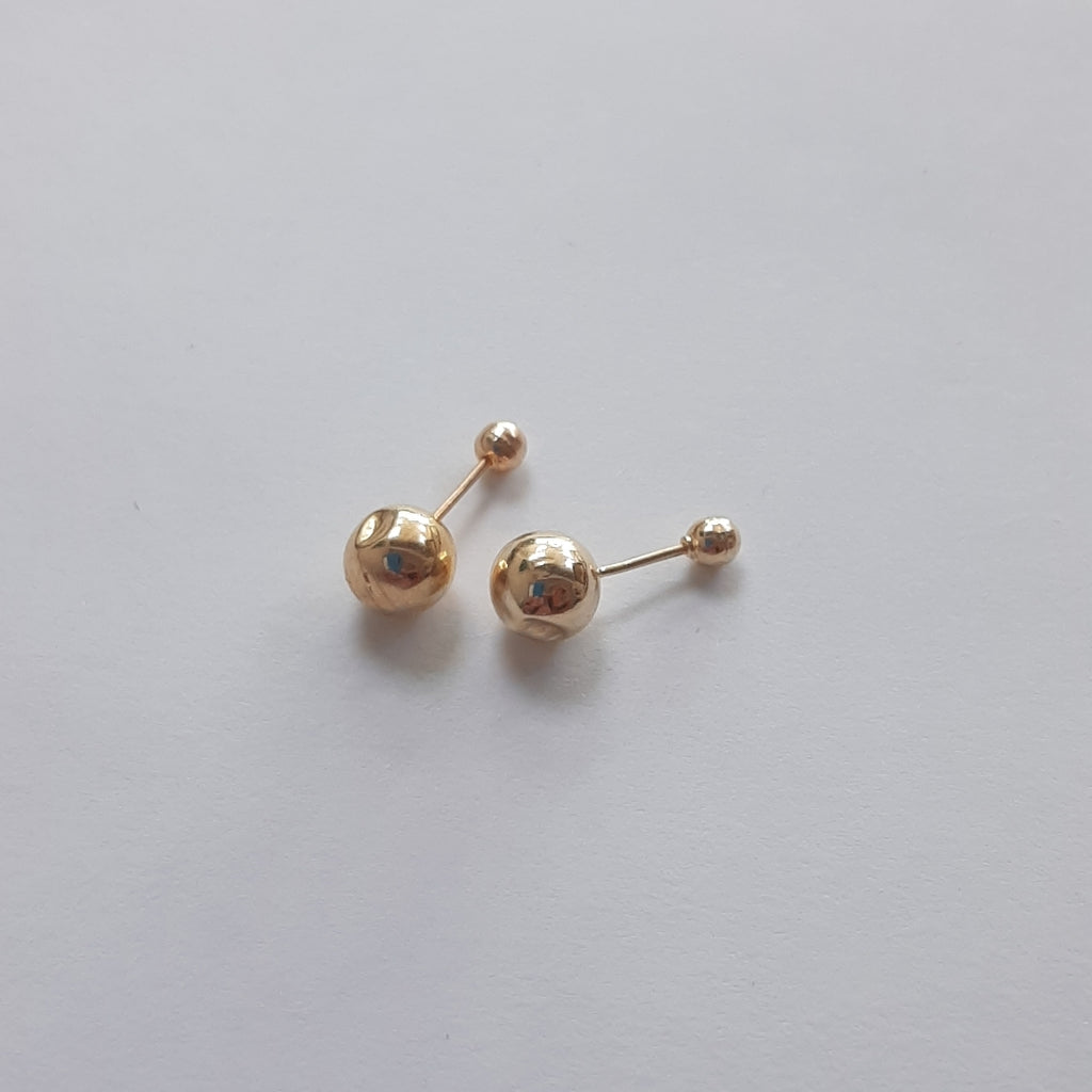 BROQUELES PAR ORO 14 K 0.3 GRMS (SEMINUEVO)