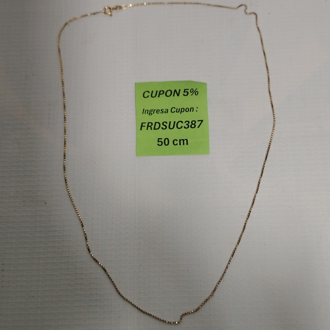 CADENA ORO 18 K 3,60 GRMS (SEMINUEVO)